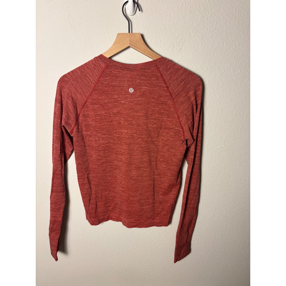 Lululemon Swiftly Tech Long Sleeve 2.0 Race Length Wee Are From Space Red 10 - Picture 3 of 4